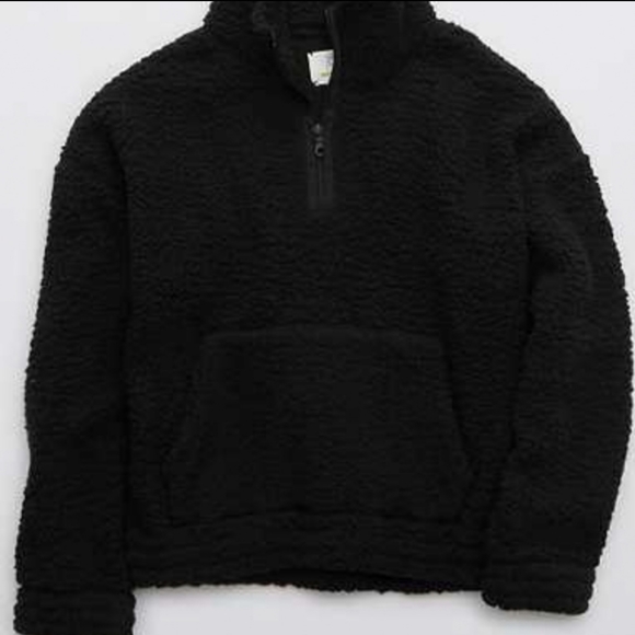 American Eagle Outfitters Tops - AEO Soft + Cozy Sherpa Sweater